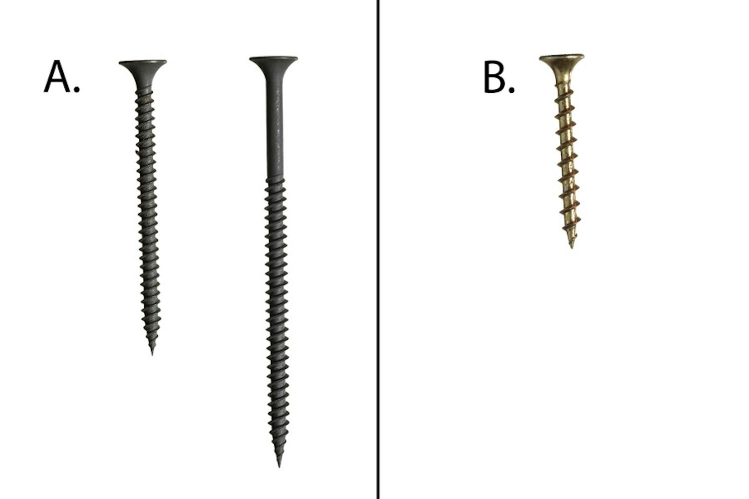 Gipsskruer til stålskelet og til træskelet Gipsskruer til stålskelet og til træskelet
